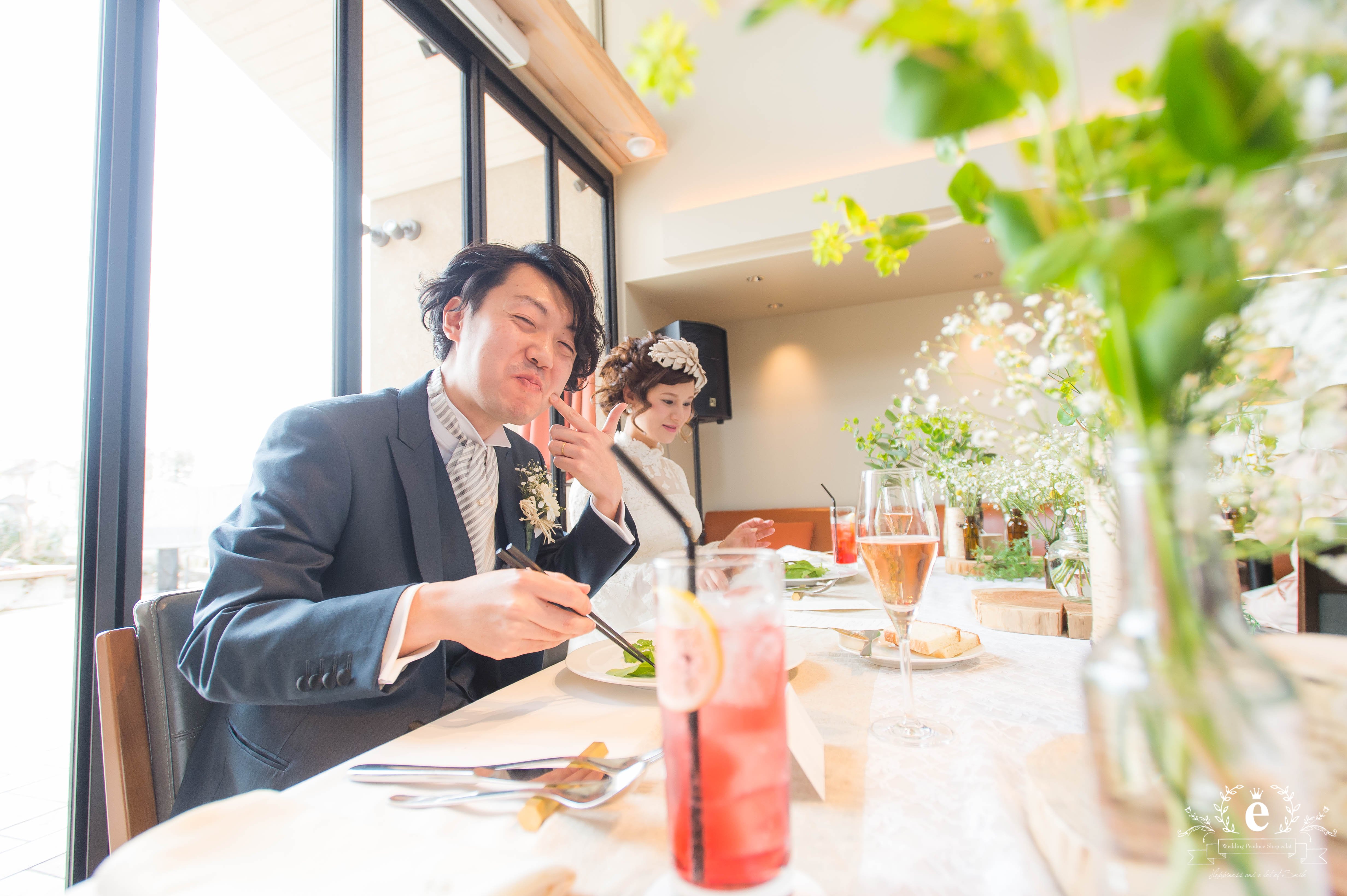 水戸-COLK　コルク　結婚式　ウェディング　レストランウエディング　カジュアル　ナチュラル　オリジナル　自由　美味しい　人前式　エクラ　プロデュース